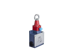 EMAS L53K25HUM112 L53 Metal Gövde Metal İp Gerdirmeli Emniyet Sivici Resetli Yavaş Hareketli 1NO+2NC Sınır Şalter