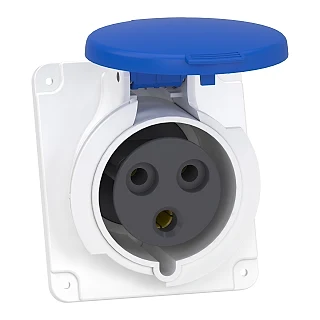 Schneider Electric PKY32F423 PratiKa Eğik Makina Prizi,- hızlı bağlantı - 3*32A - 2P + E - 200...250 V AC