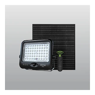 ACK AT65-19832 ACK 350W Solar LED Projektör Sensörlü