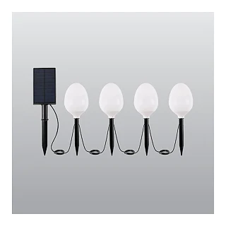 ACK AG60-05891 ACK Solar PC LED Çim Armatürü – Ø142x89mm x 4