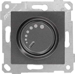 Mutlusan 2200 440 0295 Rita Mek+Tuş RL Işıklı Dimmer 600W Füme