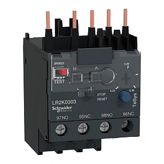 Schneider Electric LR2K0303 TeSys K - Diferansiyel Termal Aşırı Yük Röleleri - 0,23...0,36 A - Sınıf 10A