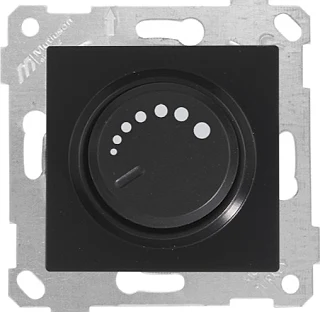 Mutlusan 2200 440 0284 Rita Mek+Tuş RL Işıklı Dimmer 600W Siyah