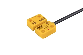 EMAS SMS31RC2-S15 Plastik Sağ Çıkış 2NC+1NO 5mm LED'li 2m Kablolu 22 mm Manyetik Kapı Switch