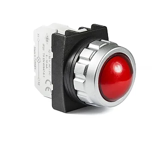 EMAS H060XK H Serisi Plastik LED'li 12-30V AC/DC Kırmızı 30 mm Sinyal