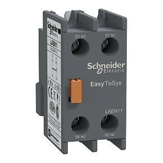Schneider Electric LAEN11 Easy TeSys - yardımcı kontak bloğu - 1 NA + 1 NK - vidalı-kelepçe terminalleri