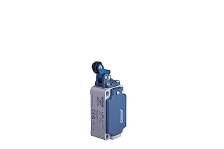 EMAS L52K13MIP411 L52 Metal Gövde 14 mm Plastik Makaralı Manivela Ani Hareketli 1NO+1NC Sınır Şalter