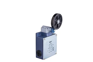 EMAS L54K16MEL121 L54 Metal Gövde 50 mm Lastik Kollu Makara Ani Hareketli 2* (1NC+1NO ) Sınır Şalter