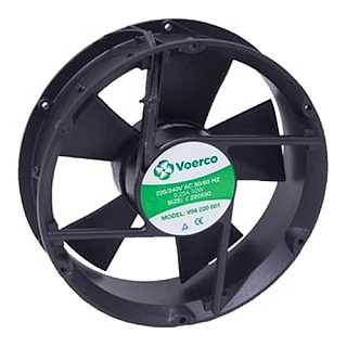 ÇETİNKAYA V04 220 001 V04 220 001 220xØ60 Rulmanlı 220V AC 0.32A 48W 2600 RPM 650M3/H Kapasiteli Fan (temsili görsel)