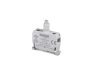 EMAS CKK Yedek LED'li 100-230V AC Kırmızı Sinyal Blok Kumanda Kutusu için (C Serisi)