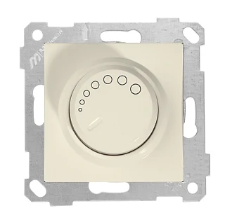 Mutlusan 2200 440 0202 Rita Mek+Tuş RL Işıklı Dimmer 600W Krem