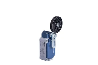 EMAS L52K23MEL122 L52 Metal Gövde 50 mm Lastik Ayarlanabilir Kollu Makara Yavaş Hareketli 1NO+1NC Sınır Şalter