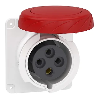 Schneider Electric PKF32G734 PratiKa Düz Makina Prizi - vidalı bağlantı- 4*32A - 3P + E - 380...415 V AC