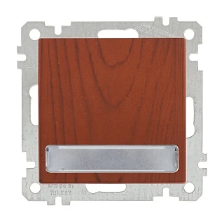 Mutlusan 2100 418 0156 Işıklı Etiketli Anahtar 220V Klipsli Kiraz