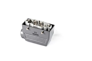 EMAS EBM806FU10 Metal 6 Kontak Uzatma Tipi Fiş (4x80A)+(2x16A) Yandan Girişli Çok Kontaklı