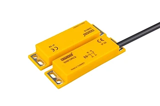 EMAS SMB10RC2-B18 Plastik Sağ Çıkış 1NC+1NO 8mm 2m Kablolu 78 mm Manyetik Kapı Switch