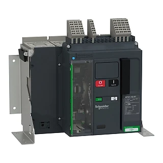 Schneider Electric MTZ116_H12E4PMFHH Devre Kesici, MasterPacT MTZ1 16H1 Sabit, 4P, 1600A, 42KA/440VAC, MicroLogic 2.0E Aktif, Manuel