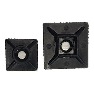 ÇETİNKAYA ÇKB 19-19 S ÇKB 19-19 S 19x19mm Siyah Yapışkanlı Kroşe (temsili görsel)