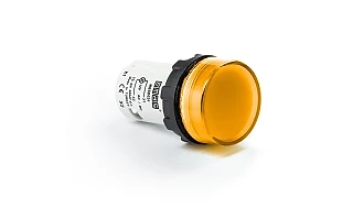 EMAS MBSD012S MB Serisi Plastik LED'li 12V AC/DC Sarı 22 mm Sinyal