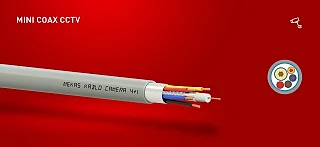 MEKAS 40950 Mekas CCTV Mini Coax Kamera Kablosu (PVC) (temsili görsel)