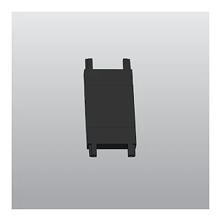 ACK AD45-97300 ACK Sıva Üstü 48V Slim Magnetik LED Ray Düz Bağlantı Aparatı
