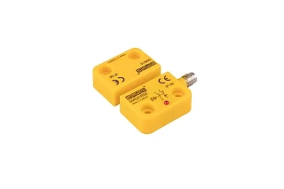 EMAS SMS21RSZ-S15 Plastik Sağ Çıkış 2NC 5mm LED'li M8*4 Konnektör 22 mm Manyetik Kapı Switch