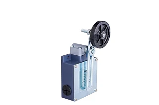 EMAS L54K16MEL123A L54 Metal Gövde 50 mm Lastik Ayarlanabilir Kollu Makara Ayarlı Makara Ani Hareketli 2* (1NC+1NO ) Sınır Şalter