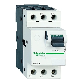 Schneider Electric GV2LE03 TeSys GV2 - Devre Kesici - Manyetik - 0,4 A - Vida Kelepçesi Terminalleri (temsili görsel)