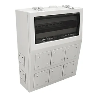 ÇETİNKAYA ÇP 6501 ÇP 6501 6 Tri.+ 4 Mon. Priz Çıkışlı Metal Kombinasyon Kutusu (temsili görsel)