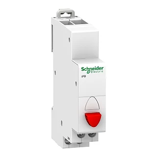 Schneider Electric A9E18031 Acti9 iPB 1NK kırmızı tek basmalı düğme