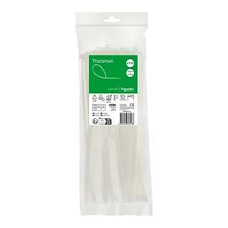 Schneider Electric IMT46415 Thorsman, Kablo bağı 250x4.8mm, Şeffaf