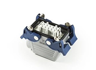 EMAS EBM10PU14 Metal 10 Kontak Uzatma Tipi Priz 16A Yandan Girişli 4 Mandallı Çok Kontaklı