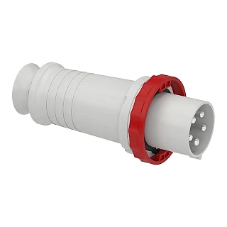 Schneider Electric 81395 PratiKa serbest fiş - düz - 5*125 A - 3P + N + E - 380...415 V AC - IP67