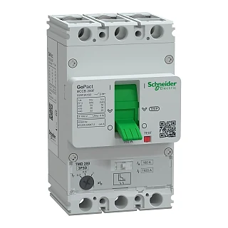 Schneider Electric G20F3A160 GoPact Şalter 200B, 3P3D 36kA AC 160A TMD Ayar Sahalı