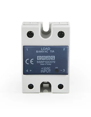 EMAS SSRP1DC070 SSR Serisi Klemensli 50-640V 70A Solid State Röle