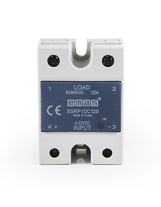 EMAS SSRP1DC120 SSR Serisi Klemensli 50-640V 120A Solid State Röle