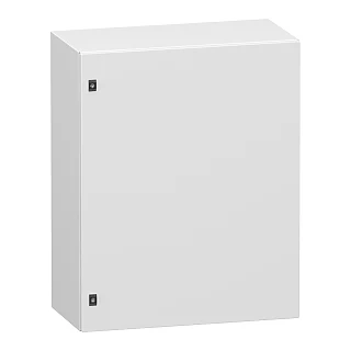 Schneider Electric NSYCRN108400 Düz çelik kapı, PanelSeT CRN, montaj plakası olmadan, 1000x800x400 mm, IP66, IK10, RAL7035
