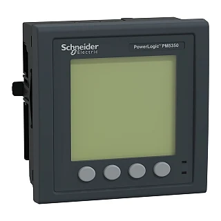 Schneider Electric METSEPM5350 PM5350, 0.5S, 15.harmonik, 4DI/2DO, Modbus seri bağlantı