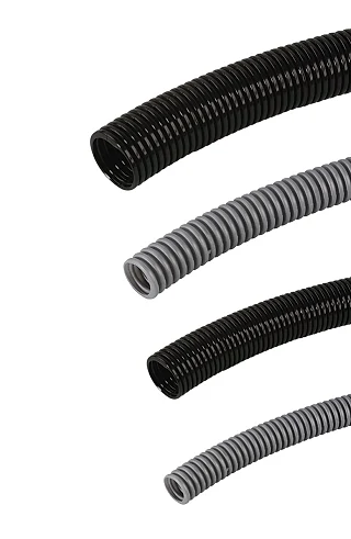 Mutlusan 001 020 170007 00 11 Ø7 Polyamid Spiral Boru Alev Yaymayan Siyah (temsili görsel)