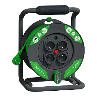 Schneider Electric IMT33142 Thorsman, Klasik Kablo Makarası 20m IP20 HO5 3G1.5 Kablo Topraksız