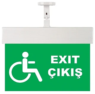Mutlusan 102 038 000858 CEXA-8-58 Exıt-Acil Aydınlatma Armatürü