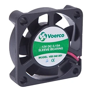 ÇETİNKAYA V05 040 002 V05 040 002 40x40x10 Bilezikli 24V DC 0.08A 1.92W 7500 RPM 18 M3/H Kapasiteli Fan (temsili görsel)