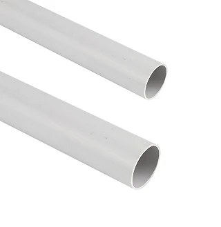 Mutlusan 001 045 120014 30 17 Ø14 PVC Alev Yaymayan Boru 3M Gri (temsili görsel)