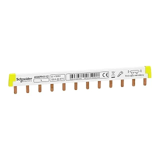 Schneider Electric A9XPH112 Acti9 - comb Busbar - 1L - 18 mm - 12 Modül - 100A