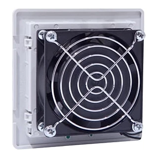 ÇETİNKAYA V01 110 002 V01 110 002 110×110 80x80x25 110V-50/60Hz 29 M3/H Kapasiteli Fanlı Menfez