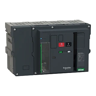 Schneider Electric MTZ220_H12E4PMDHH Devre Kesici, MasterPacT MTZ2 20H1 Çekmeceli, 4P, 2000A, 66KA/440VAC, MicroLogic 2.0E Aktif, Manuel