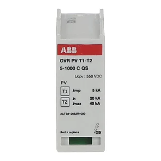 ABB 2CTB812052R1000 OVR PV T1-T2 5-1000 C QS Parafudr