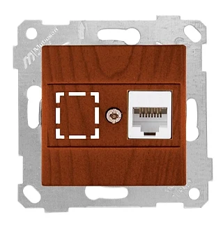 Mutlusan 2200 140 0156 Rita Mek+Tuş Data Prizi 1*RJ45 CAT6 Kiraz