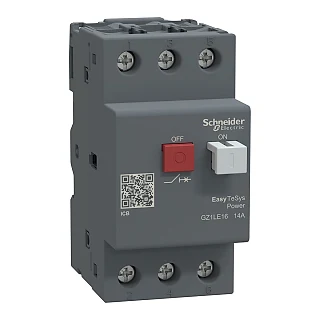 Schneider Electric GZ1LE16 Easy TeSys Motor koruma şalteri GZ1LE - 3 kutup - 9..14A - Manyetik koruma