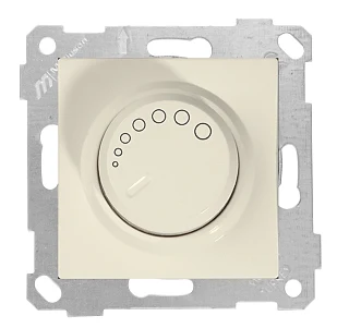 Mutlusan 2200 444 0202 Rita Mek+Tuş RL Işıklı Dimmer 1000W Krem